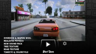 GTA SA DEFINITIVE EDITION HD MODPACK ANDROID FULL DETAILS REVIEW