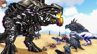 Abyss KingKaiju VS Mod Dinosaurs | ARK Mod Battle Ep.413