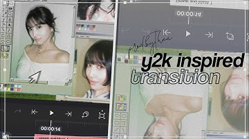 aesthetic y2k inspired transition | prod. by thea (alight motion tutorial)