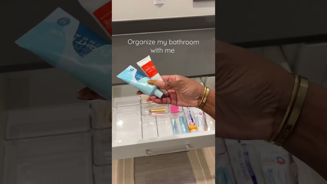 Bathroom Drawer Organization | Amazon Finds￼