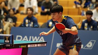 チョスンミン スーパープレー&ヒーローインタビュー 金沢ポート vs T.T彩たま ノジマTリーグ2023-2024 2023年11月4日 いしかわ総合スポーツセンター【卓球Tリーグ公式】
