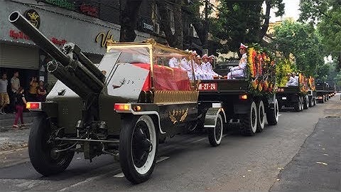 Lễ An táng Chủ tịch nước Trần Đại Quang