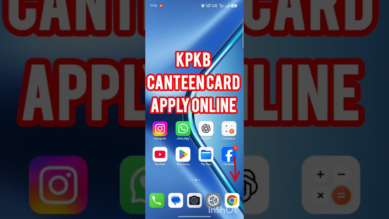 How To Apply KPKB Canteen Card Online | KPKB कैंटीन कार्ड ऑनलाइन कैसे रजिस्ट्रेशन करें 