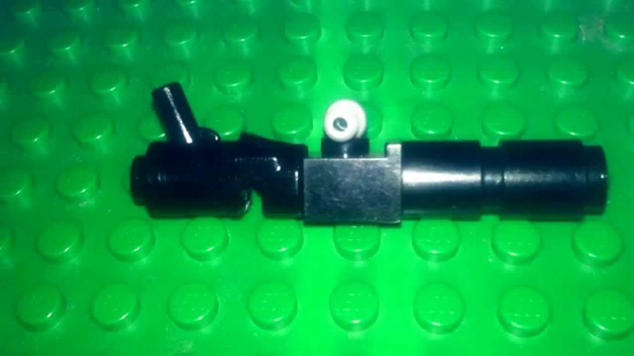 How to make a Lego Z-6 Rotary Blaster Cannon - YouTube