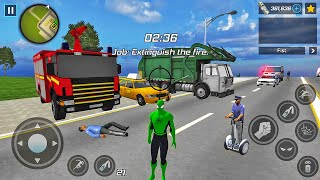 Spider Rope Hero Ninja Gangster Crime Vegas City #9 - Android Gameplay screenshot 2