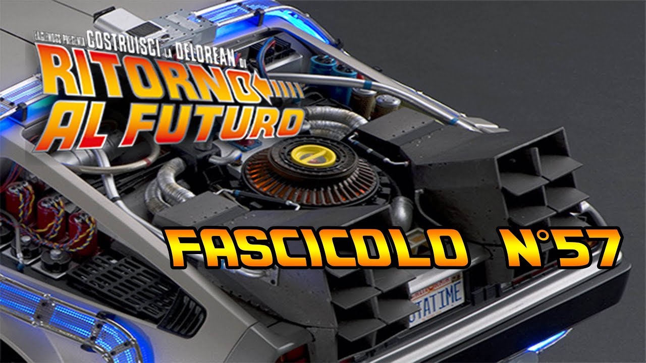 Carrozzeria DeLorean Scala 1:8 Eaglemoss - Back To The Future #60