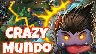 Crazy Dr.Mundo is still STRONG in Wild Rift Season 12! Wild Rift Ranked Gameplay (Build + Runes)