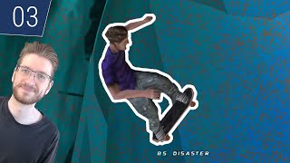 Triple flips and a broken tombstone - THPS4 - PS1 - Zero Stats 3