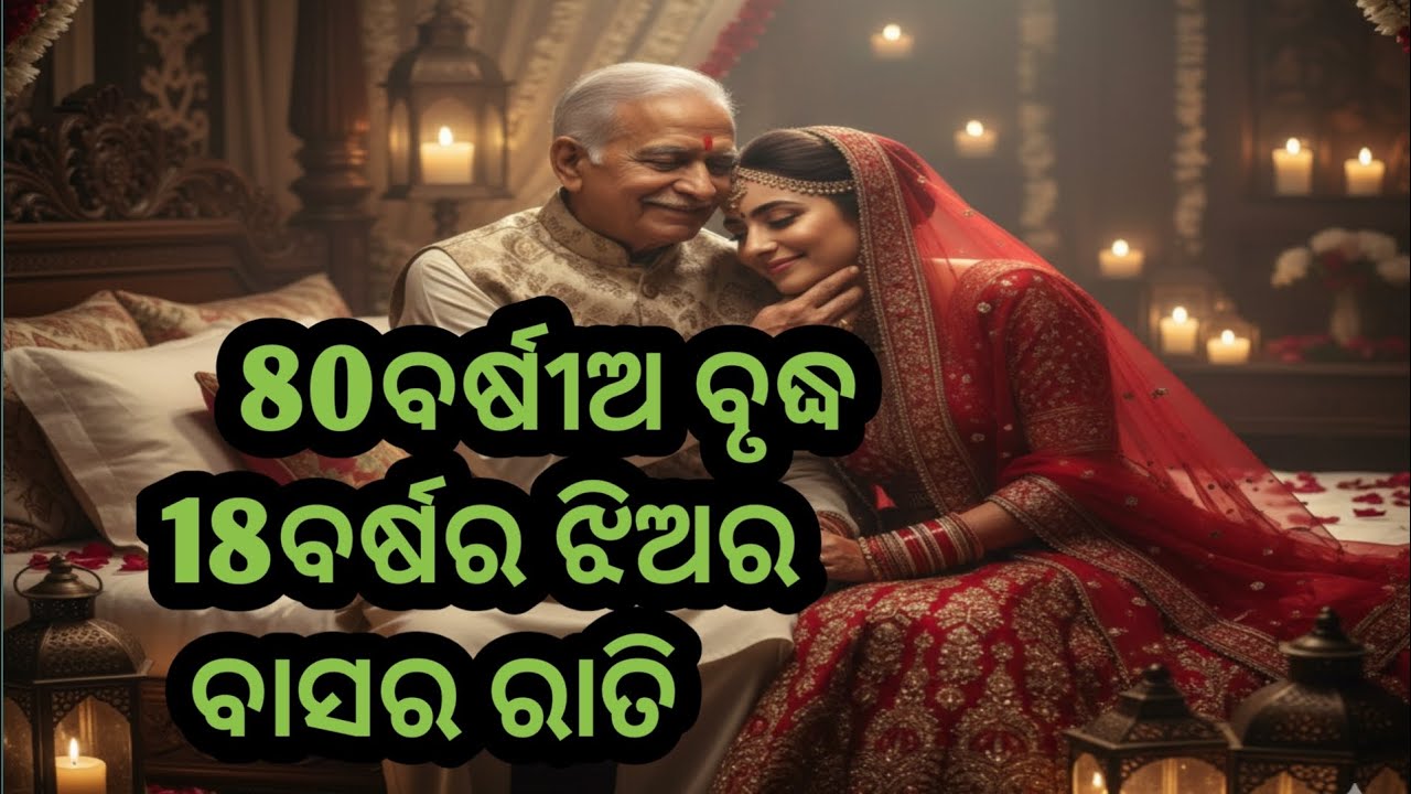 80ବସିୟାବୃଦ୍ଧ ଙ୍କ ସହ 18ବର୍ଷୀୟା ଝିଅର ବାହାଘର ପରେ ବାସର ରାତିରେ ଏମିତି ଘଟିଲା //..........