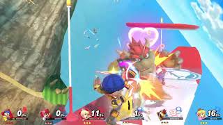 Scratch the Hedgehog presents Smash Bros parody(kinda) SML movie Jeffy vs. Bowser jr.