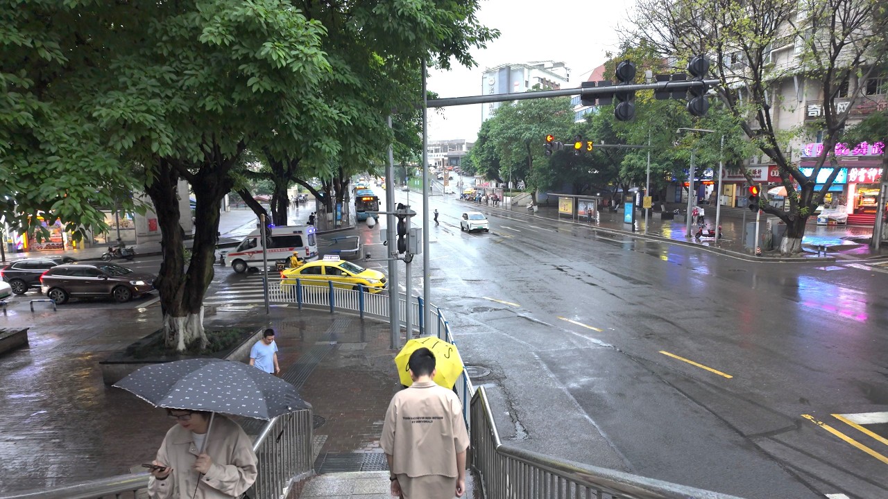 五里店-建新东路 散步 | 中国重庆江北区 [4K HDR]