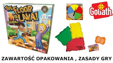Gra zręcznościowa Podłoga to Lawa The floor is Lava 914532
