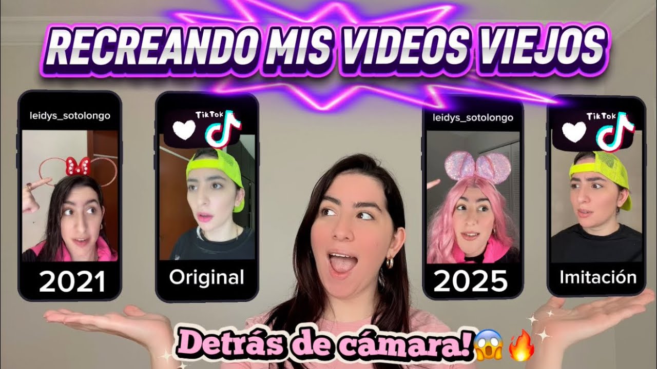✨HODAAA✨RECREANDO MIS VIDEOS VIEJOS🥰🚨❤️😱