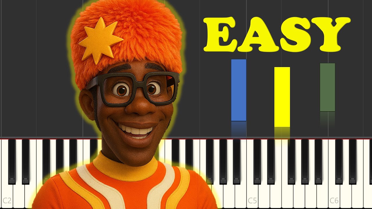 Yo Gabba Gabba! I'm So Happy Theme Song Piano Tutorial - YouTube