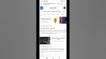 Google hack easter egg thanos snap #shrots #thanossnap