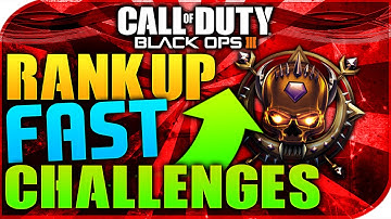 Black Ops 3 | HOW TO RANK UP FAST & LEVEL UP FAST - CHALLENGES  (BO3 HOW TO RANK UP FAST)