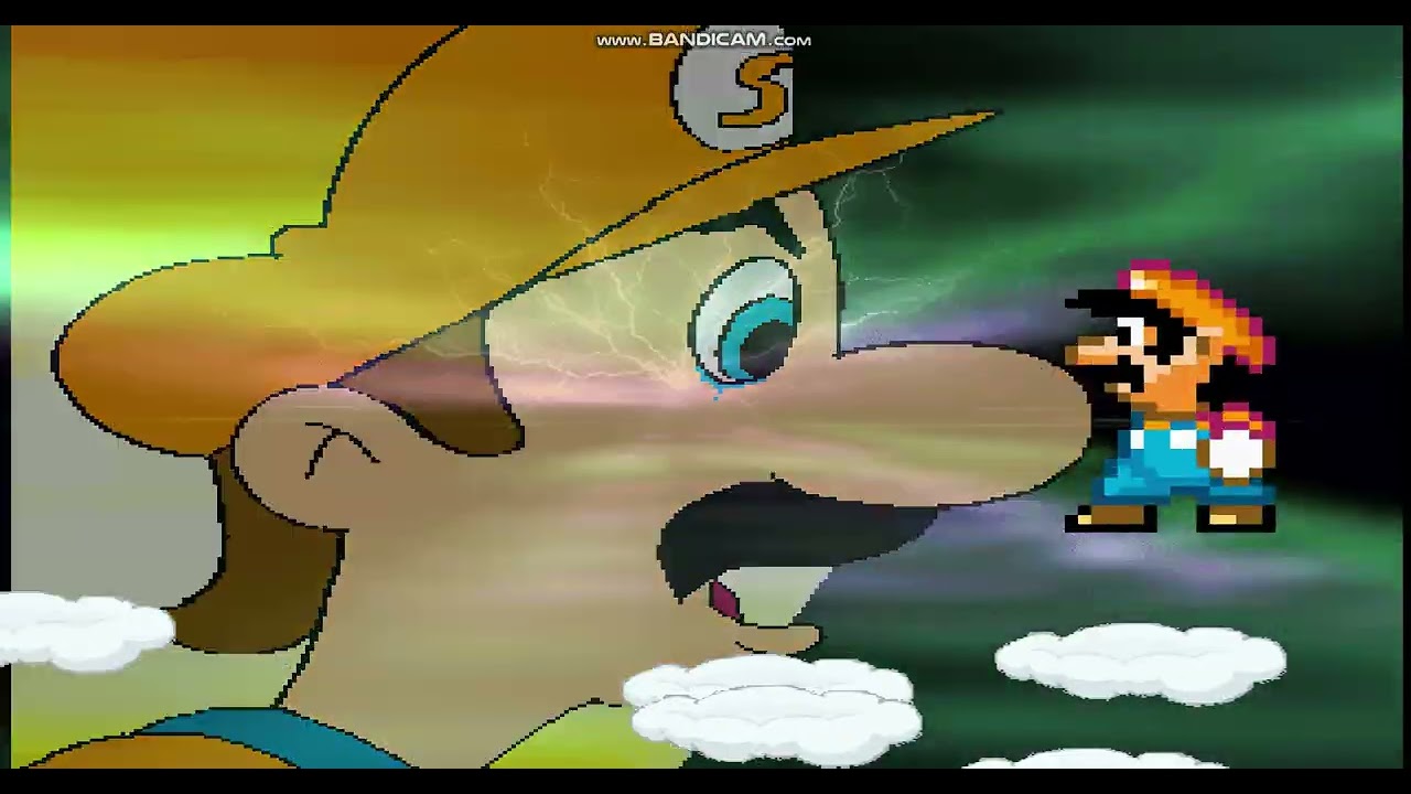 Монтаж Mugen Mario против боссов Cuphead