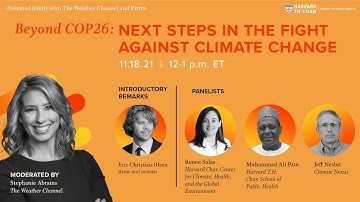 Beyond COP26: Next steps in the fight against climate change