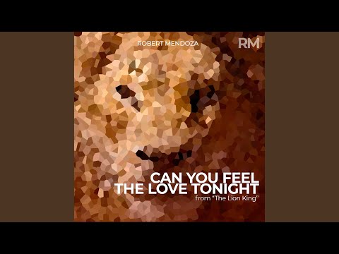 Putar Can You Feel The Love Tonight - Robert Mendoza