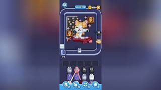 Pixel Flow level 718 Solution Walkthrough 