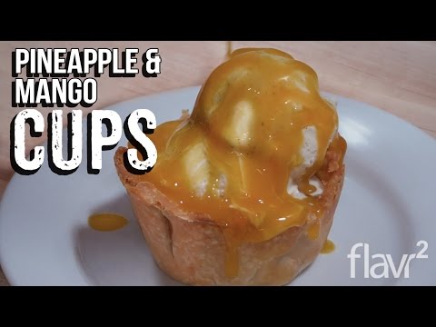 Pineapple and Mango Cups