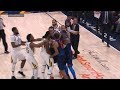 OKC Thunder vs Utah Jazz - All 11 fight/brawl scenes - ugliest game in years!