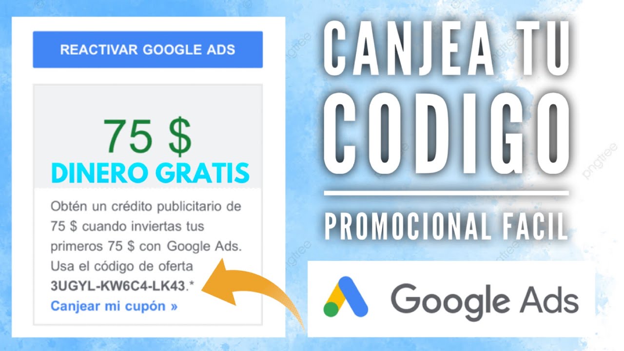 codigo promocional youtube ads