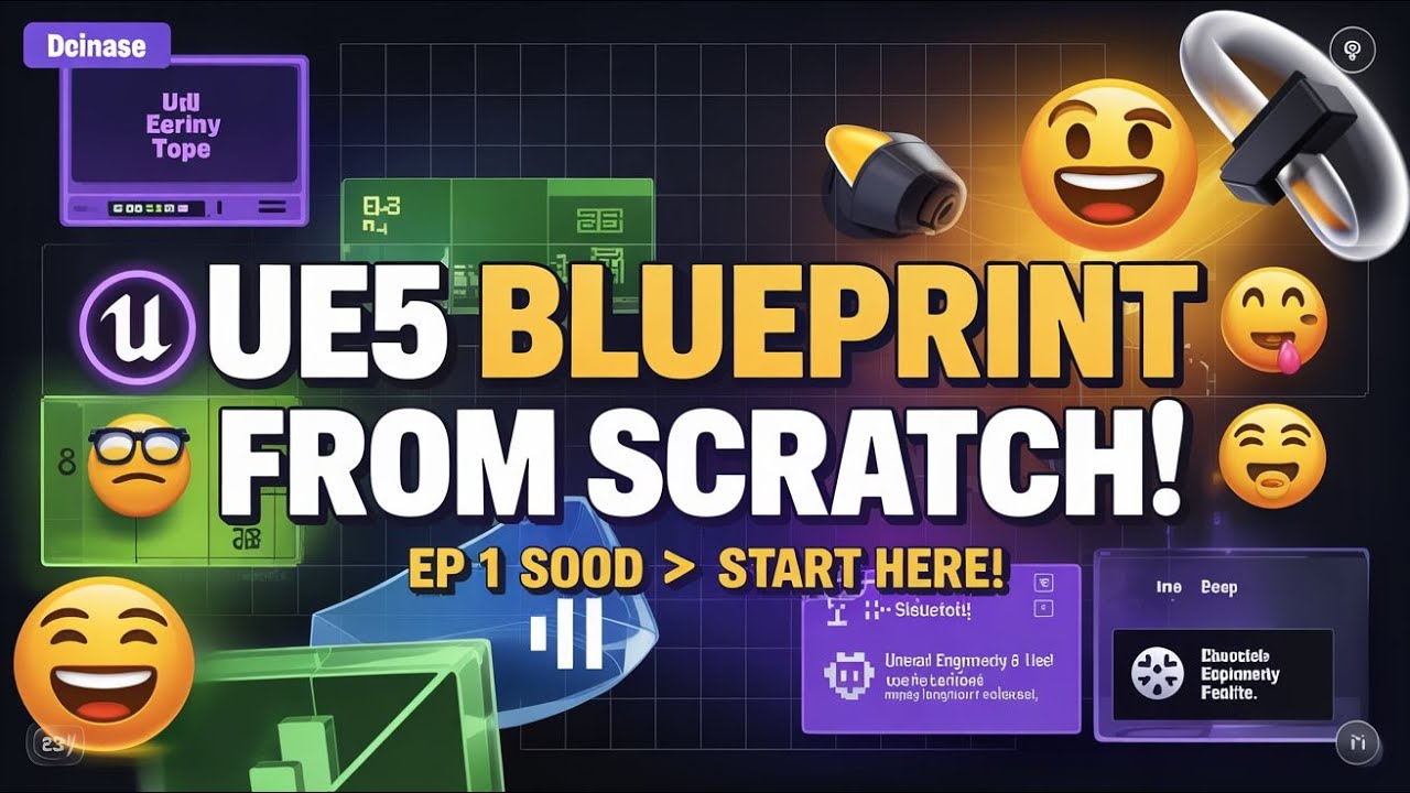 Unreal Engine 5 Blueprint Series for Beginners | EP: 1 Introduction ...