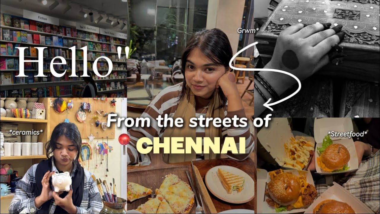 Slice of life💌 days in my life in chennai ft. What i eat,lots of shopping,pottery classes, makeup ✨