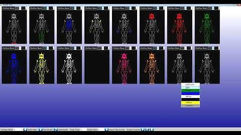 How to program led costume by dmx 512 software