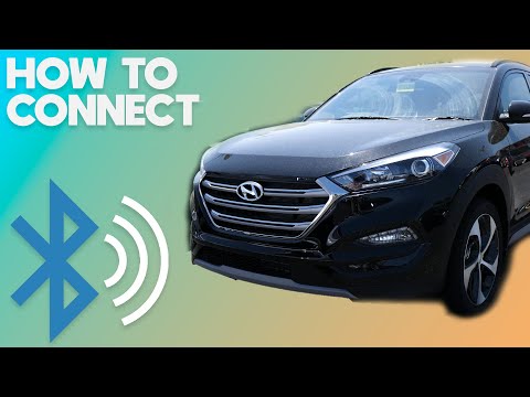 2018 Hyundai Tucson - How to Connect Bluetooth