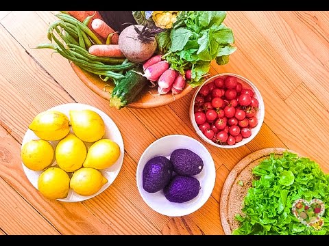 lista de compras de un vegano