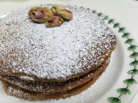 Vegan Pistachio Pancakes