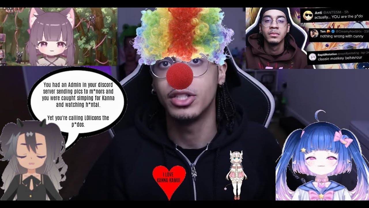 Hypocritical Youtuber Balarke Calls L0li Vtubers and L0licons Paedos, But Was Simping for a L0li