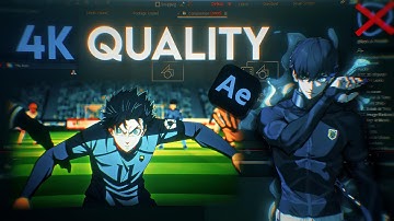 BEST QUALITY  🎞  For Instagram And Youtube AMV / Edits - After Effects Tutorial