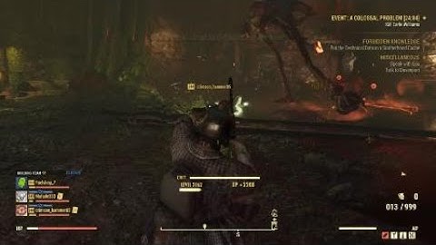 Fallout 76 Colossal Problem 17 seconds with Stealth Commando