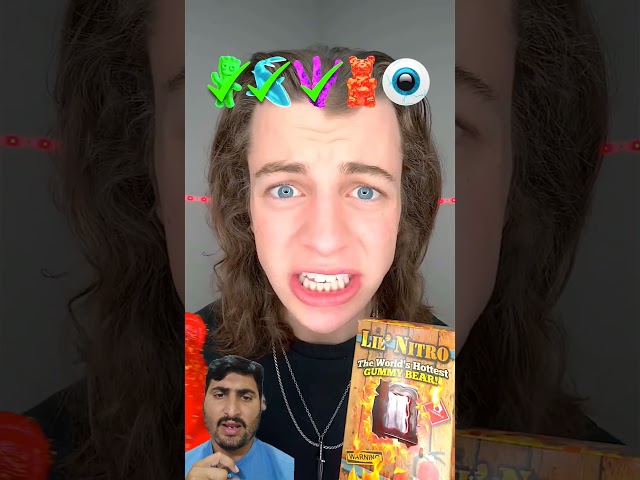 Giant Gummies ASMR!? 🤤#shorts #short