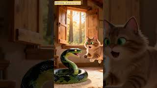 The Brave Mother Cat