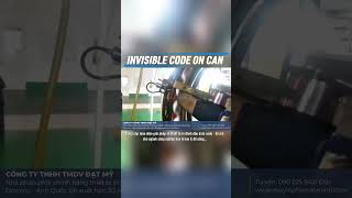 Invisible con on can beverage | Coding on beverage packaging | In code lon | In code truy vết lon