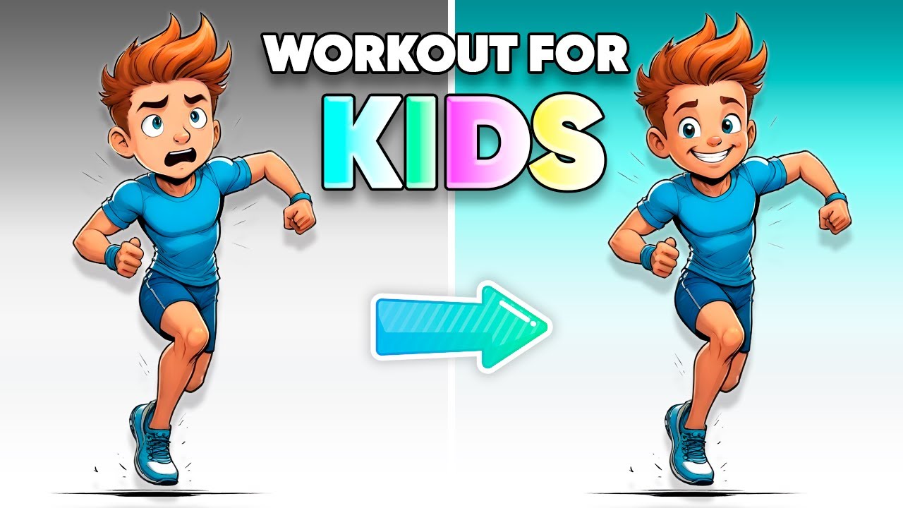 10 Minute Workout for KIDS FUN EXERCISES to BOOST Their Energy and Help ...