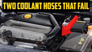 TWO Coolant Hose that Commonly Fail on you Old Saab