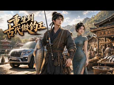 【重生到古代做釣王】博士釣魚意外重生明朝窮漢，靠現代發明逆天翻身，竟把汽車開到古代去釣魚？#短劇 #AI短劇 #心願劇社 #中文短劇