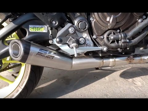 mt 07 exhaust sc project