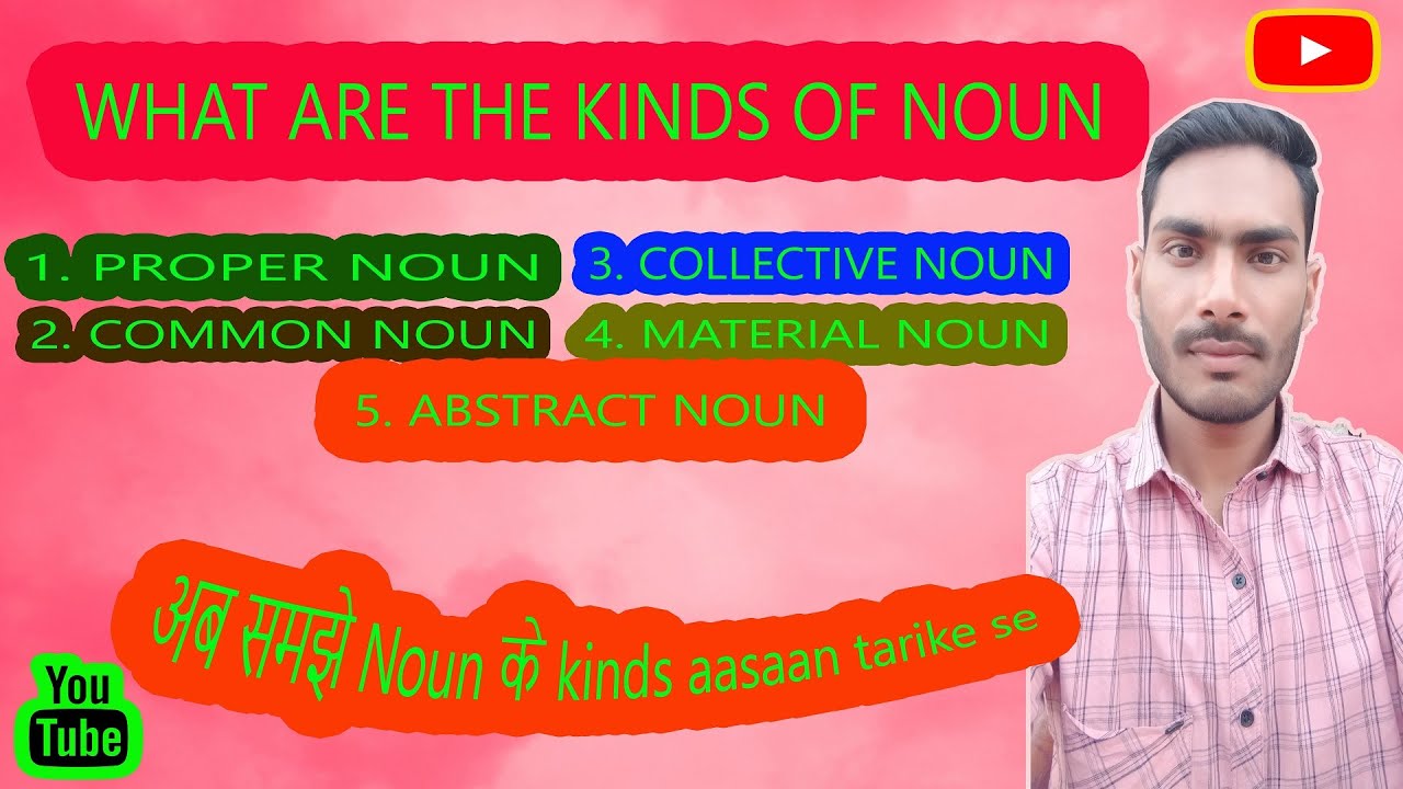 What are the kinds of noun Proper noun And Common noun Ab Samjhe