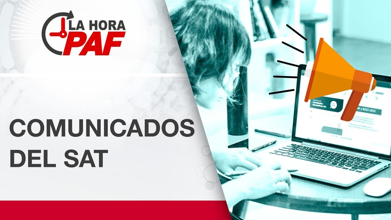 Comunicados del SAT