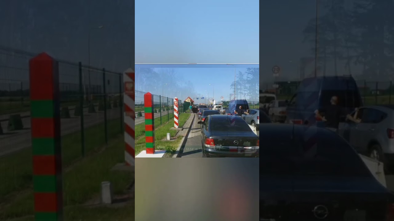 граница России и Польши granica Polski i Rosji