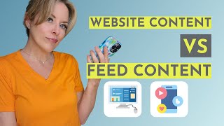 The Difference Between Website Content and Feed Content