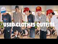 【古着コーデ】買って来た古着で着回しコーデ👕購入品紹介🛍️古着メンテナンス🧼🫧