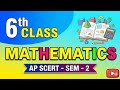 AP 6TH CLASS MATHS | 6TH MATHS IN AP | AP SCERT MATHS TEXT BOOK | MATHS FOR TET | MATHS FOR AP DSC