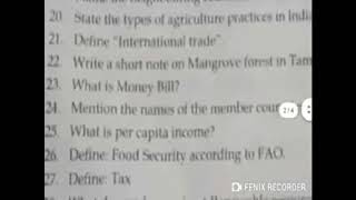 10th Social Science Half Yearly Question Paper 2019